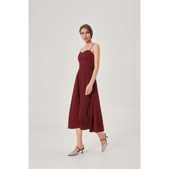 Women's Kitten Rhinestone Pointed Toe Pumps Slingback Heels Dress Shoes - Picture 5 of 7